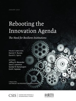 cover image of Rebooting the Innovation Agenda
